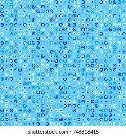 Geometric pattern with colored elements, vector abstract background