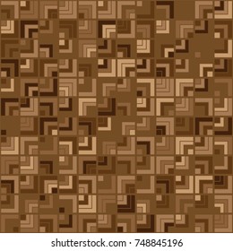 Geometric pattern with colored elements, vector abstract background