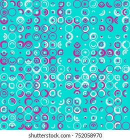 Geometric pattern with colored elements, vector abstract background