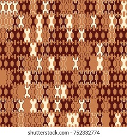 Geometric pattern with colored elements, vector abstract background