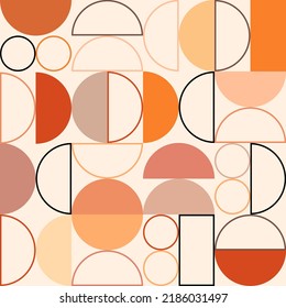 geometric pattern. Colorful abstract background. Trendy texture for print, textile, fabric, packaging
