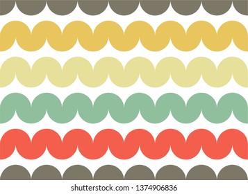 Geometric pattern colorful. Seamless wallpaper. abstract background with retro color. Vector background