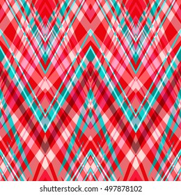 Geometric pattern colorful stripes zigzag. Modern style zig zag pattern vibrant color.