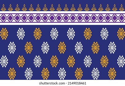 geometric pattern colorful,Tribal ethnic texture style,design for printing on products, background,scarf,clothing,wrapping,fabric,vector illustration.