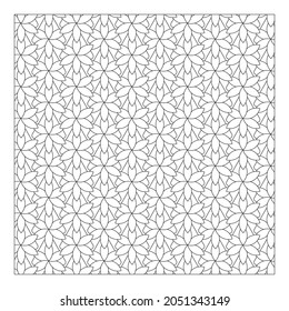 Geometric Pattern for coloring pages, Black and white patterns for coloring, background, wallpaper