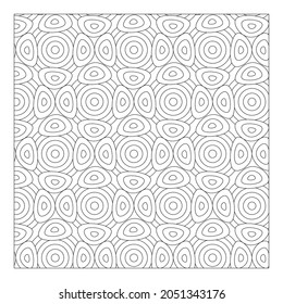 Geometric Pattern for coloring pages, Black and white patterns for coloring, background, wallpaper