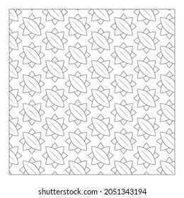 Geometric Pattern for coloring pages, Black and white patterns for coloring, background, wallpaper