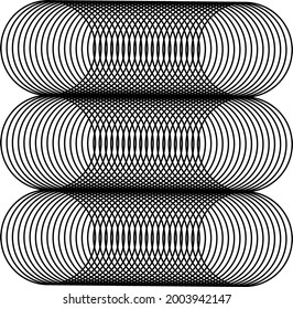 geometric pattern composed of circles