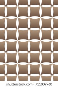 geometric pattern of concave quadrilaterals with gradient shading on a white background
