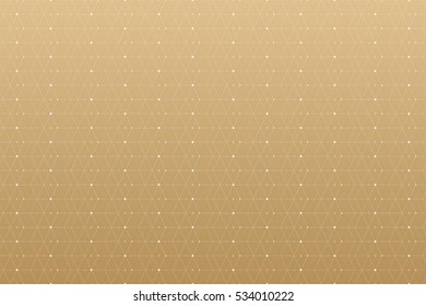Geometric pattern with connected lines and dots. Graphic background connectivity. Modern stylish polygonal backdrop communication compounds for your design. Lines plexus. Vector illustration