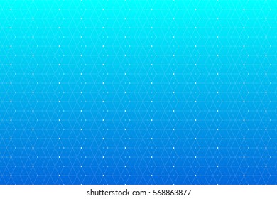 Geometric pattern with connected lines and dots. Graphic background connectivity. Modern stylish polygonal backdrop communication compounds for your design. Lines plexus. Vector illustration