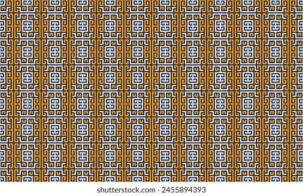 Geometric pattern with cosmos space palette colors.