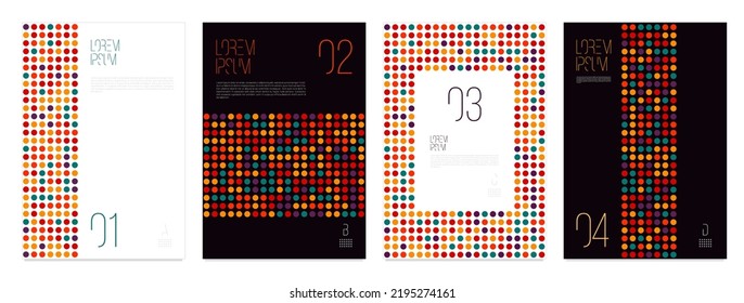 Geometric pattern cover background abstract design vector minimal. geometric