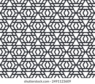 Geometrisches Muster, Dekor ethnische Linie Hintergrund. Ideal für Druck, Web, Banner usw.