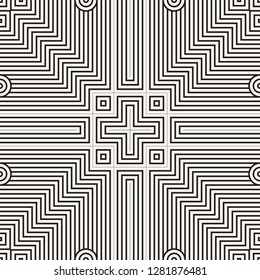 Geometric pattern. Decorative and design elements for textile, book covers, manufacturing, wallpapers, print, gift wrap