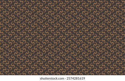 Geometric pattern design. Abstract carpet motif in light brown background.