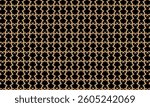 Geometric pattern design. Abstract fabric textures in black and golden background.