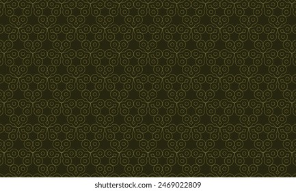 Geometric pattern design. Abstract fabric texture. Dark batik motif background.