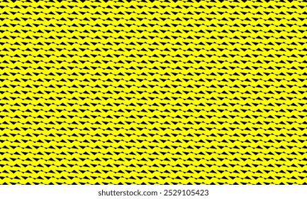 Geometric pattern design. Abstract fabric textures. Textile motif in yellow and black background.