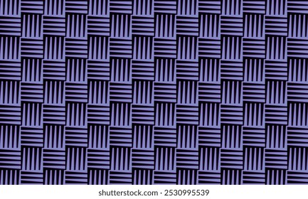 Geometric pattern design. Abstract fabric textures. Floor tiles in purple background.