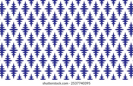 Geometric pattern design. Abstract fabric texture. Diamonds motif in white background.