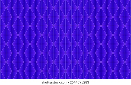 Projeto de padrão geométrico. Texturas de tecido abstratas. Diamantes motivo em fundo de cristal azul.