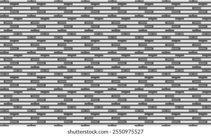 Geometric pattern design. Abstract fabric textures in gray lines background.