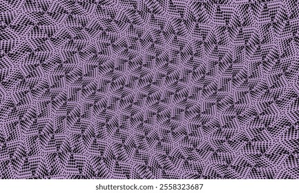 Geometric pattern design. Abstract fabric texture in dark and light purple background. 
