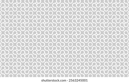 Geometric pattern design. Abstract fabric textures in gray background.