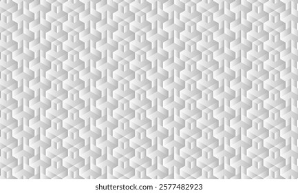 Geometric pattern design. Abstract fabric textures in grayscale background.