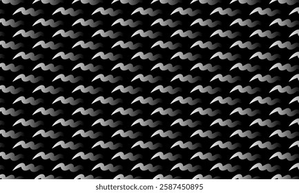 Geometric pattern design. Abstract fabric textures in black and white background.