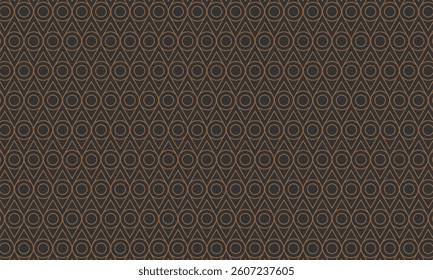Geometric pattern design. Abstract fabric textures in brown and golden illustration background.