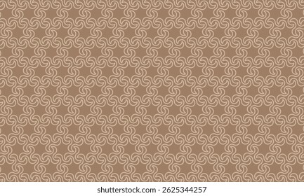 Geometric pattern design. Abstract fabric textures in golden batik motif background.