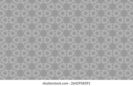 Projeto de padrão geométrico. Texturas de tecido abstrato em flores cinzentas motivo fundo.