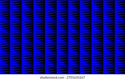 Geometric pattern design. Abstract fabric texture. Classic illustration in black and blue background.