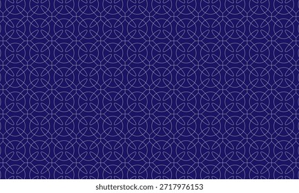 Diseño de patrón geométrico. Texturas de tela Abstractas en fondo azul oscuro y motivo de molino de viento. 
