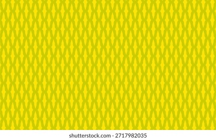 Geometric pattern design. Abstract fabric textures in yellow background and light green grid motif. 
