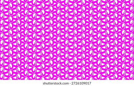 Diseño de patrón geométrico. Tejido de tela Abstractas en Formas rosa batik y fondo blanco.