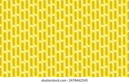 Geometric pattern design. Abstract fabrics texture. Yellow gradient background.