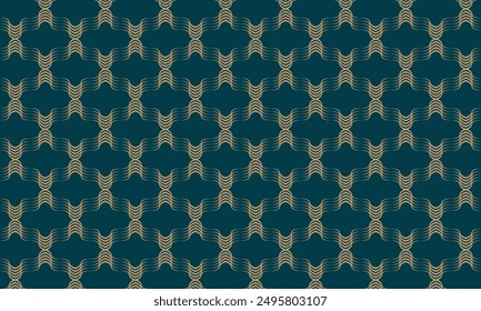 Diseño de patrón geométrico. Textura de telas Abstractas. Motivo ondulado en fondo oscuro.
