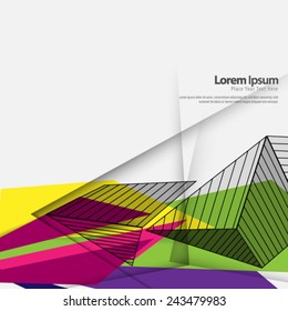 Geometric Pattern Design Background