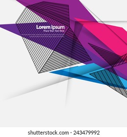 Geometric Pattern Design Background