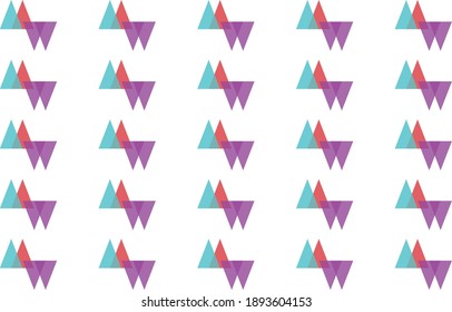 Geometric pattern design for background or wallpaper.