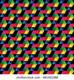 Geometric pattern design for background or wallpaper.