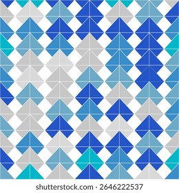 Geometric pattern design digital art abstract modern decor colorful aesthetic, seamless pattern