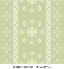 Geometric pattern design. Green patel color. Vector for clothes, carpet, background or decoration. 