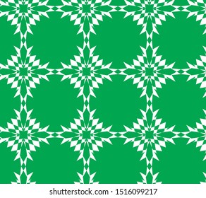 Geometric pattern design green and white for amazing background and wallpaper 
