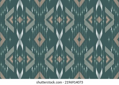 Geometric pattern design ikat vector Indian Aztec pattern modern simple traditional hand-drawn border print design Folk embroidery, Indian, Scandinavian, Gypsy, Mexican, African rug, wallpaper.