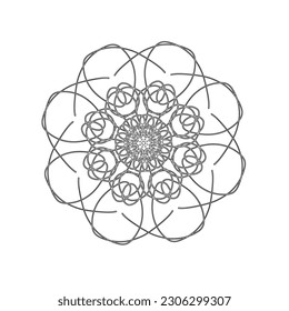 
Geometric pattern design material, vector.