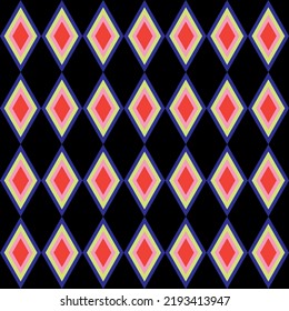 Geometric pattern design. Ornament pattern suitable for fabric, illustration, paper print, wallpaper.